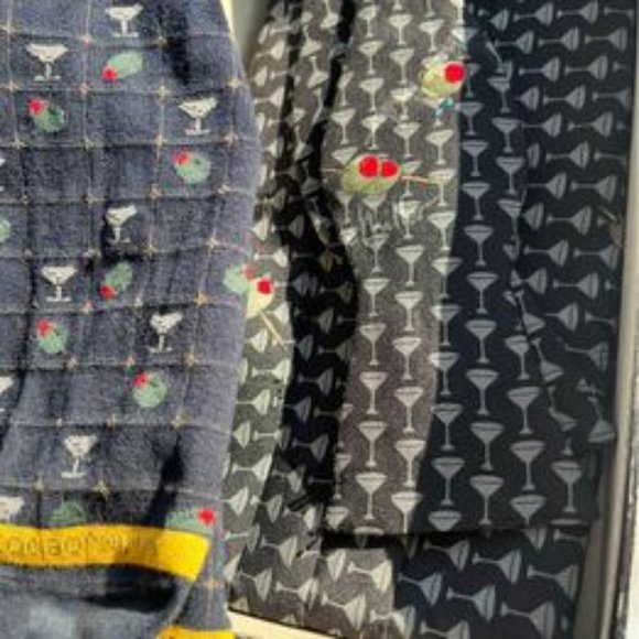 Men’s Accessories: Silk Bow-Tie, Cummerbund, Socks. Cuff Links & Studs. Bundle - Picture 6 of 6